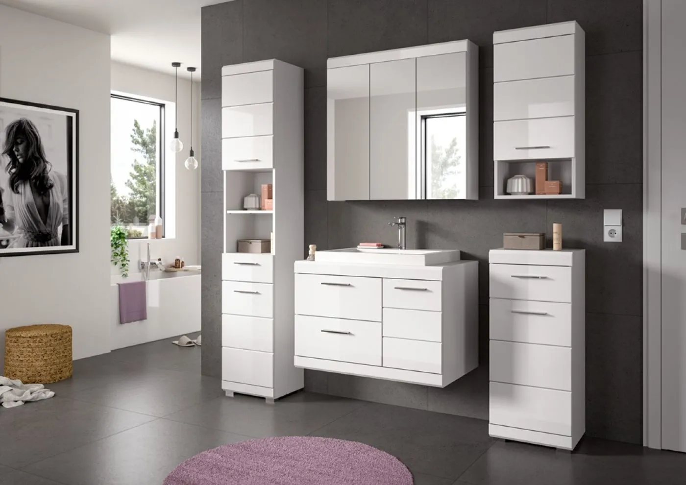 Badezimmer-Set Scout 6, 5-teilig – Ansicht 9
