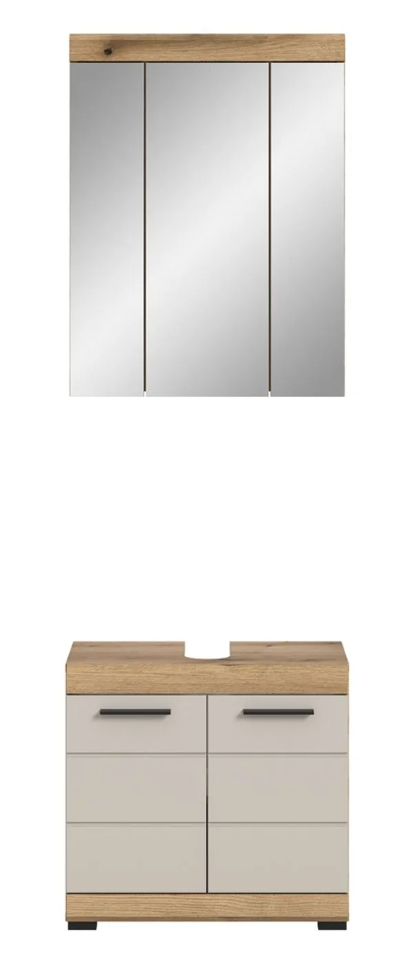 Badezimmer-Set Scout | Kaschmir / Evoak Oak | 2-teilig