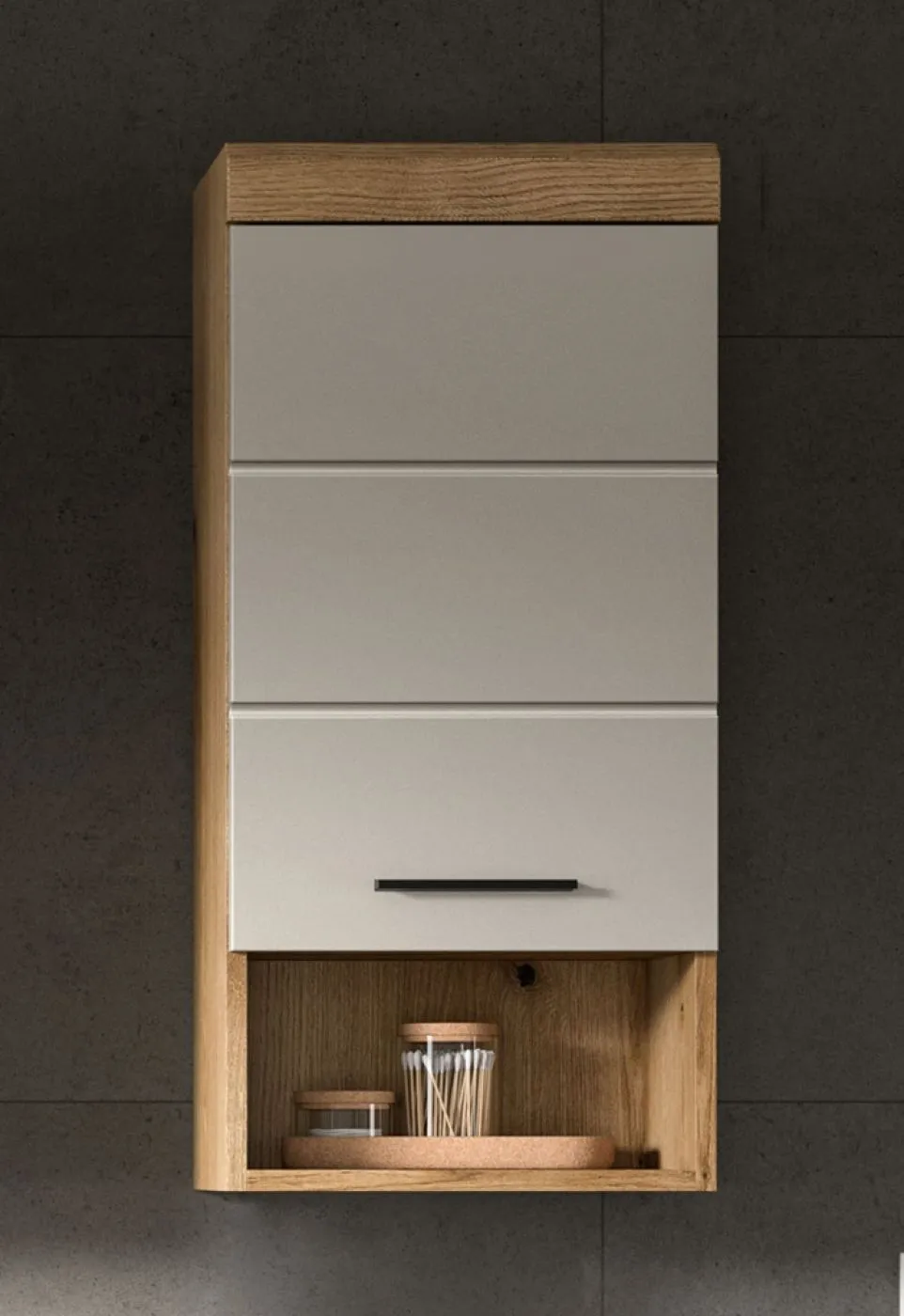 Badezimmer-Set Scout | Kaschmir / Evoak Oak | 4-teilig ohne Aufsatzleuchte