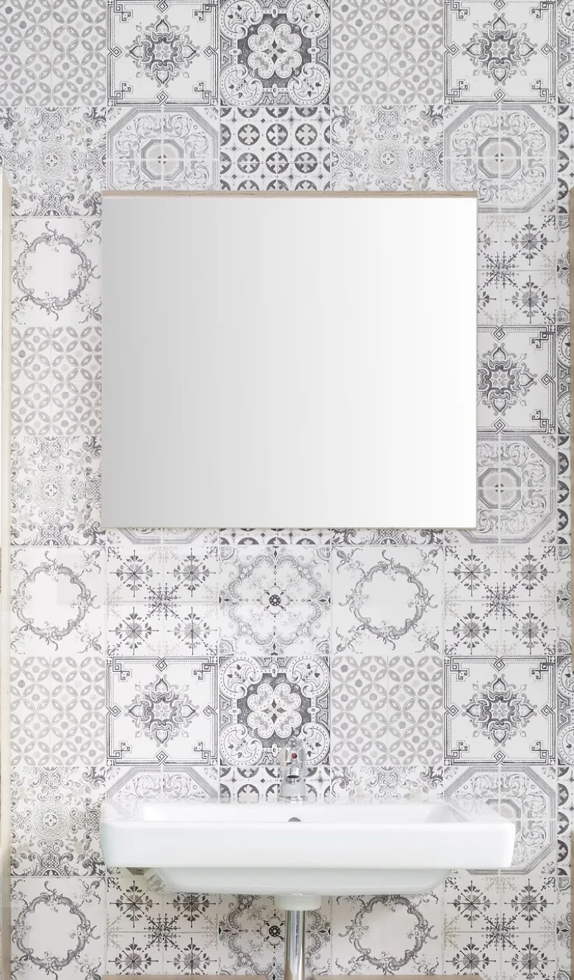 Badezimmer Spiegel Set-One | Eiche San Remo