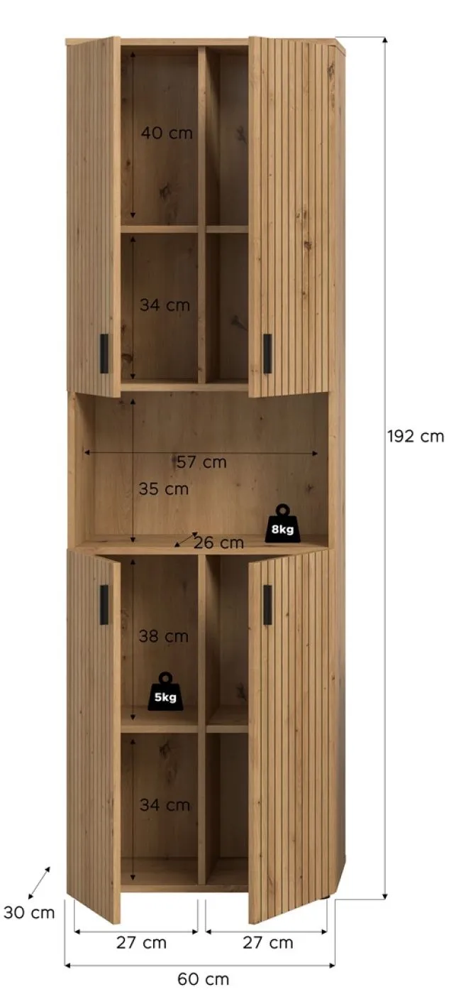 Badezimmerschrank Mone | Artisan Oak