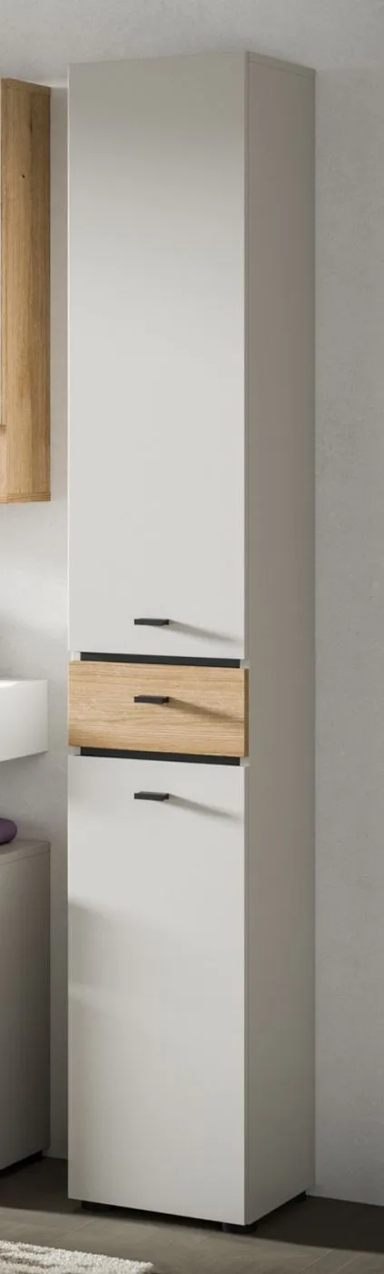 Badkombination Bad Set Aqua | 5-teilig | Kaschmir / Evoke Oak