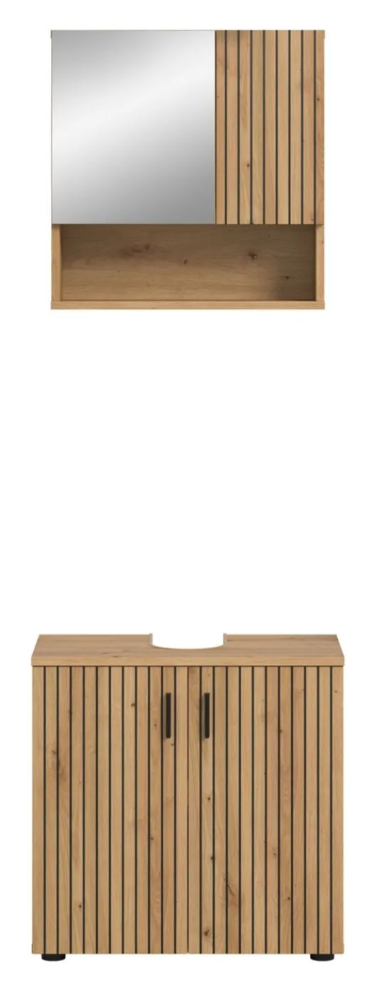 Badkombination Mone | 2-teilig | Artisan Oak