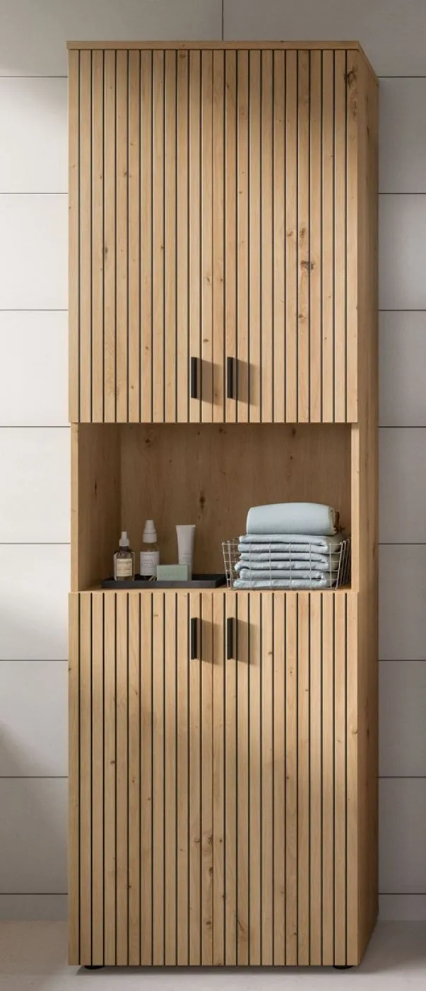 Badkombination Mone | 3-teilig | Artisan Oak ohne Aufsatzleuchte