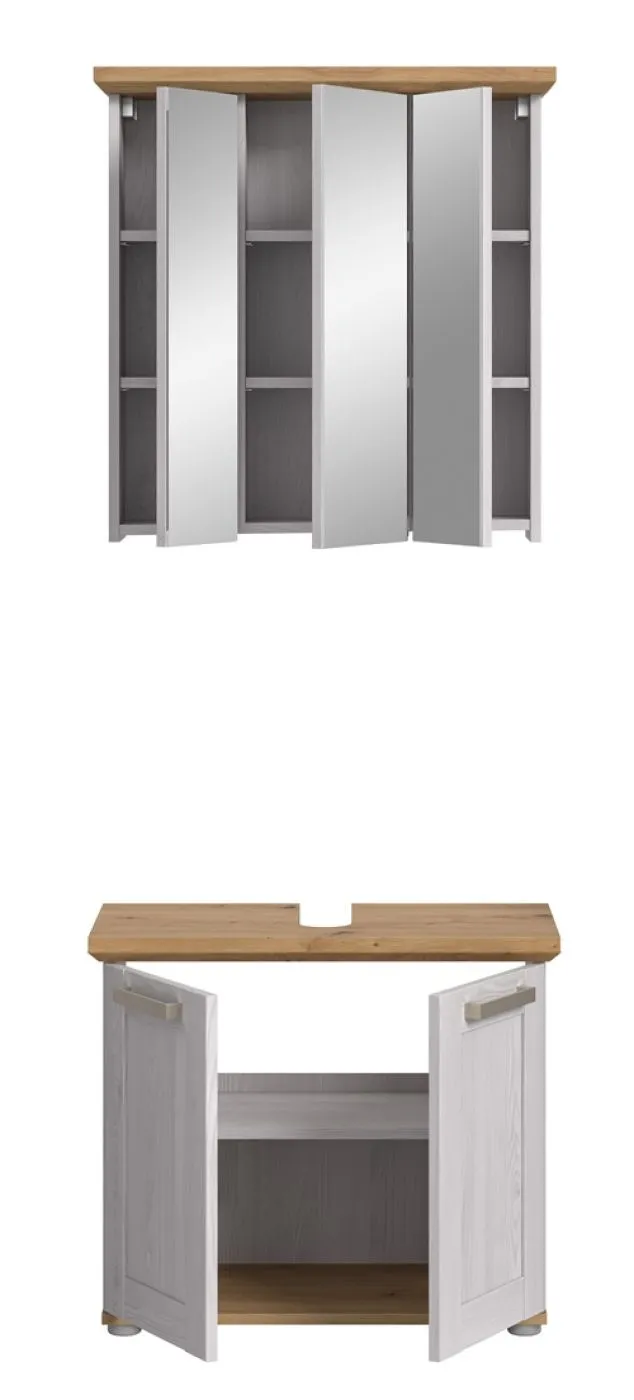 Badkombination Verona | 2-teilig | Sibiu Larche / Artisan Eiche