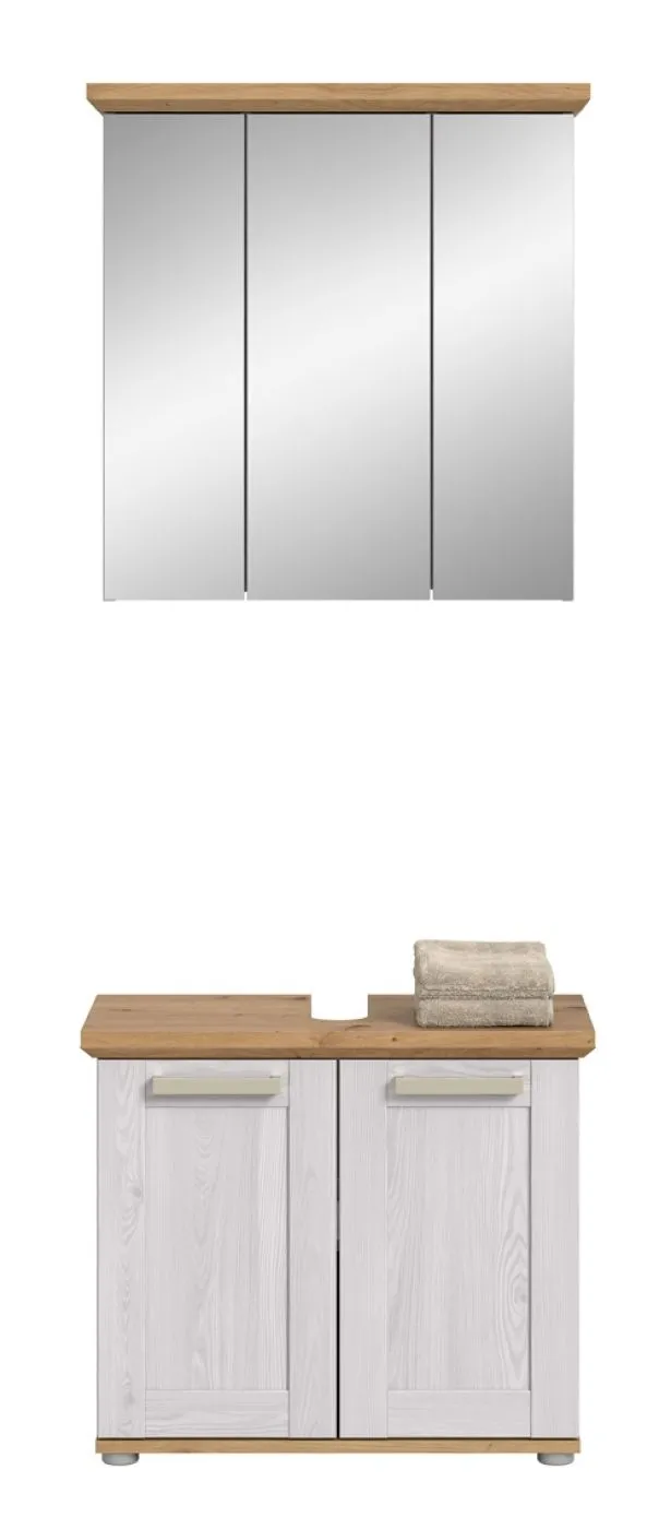 Badkombination Verona | 2-teilig | Sibiu Larche / Artisan Eiche ohne