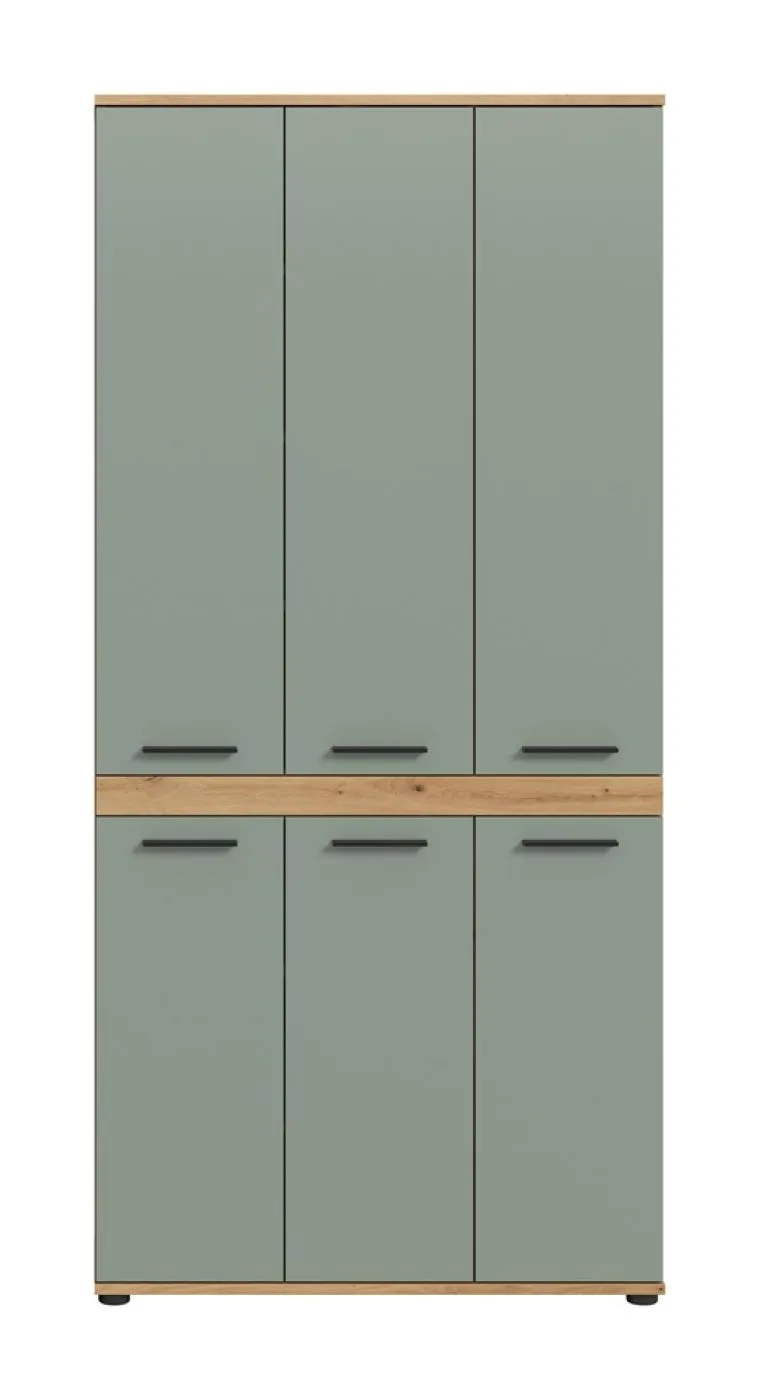 Badschrank Schrank Blake | Salbei / Artisan Eiche