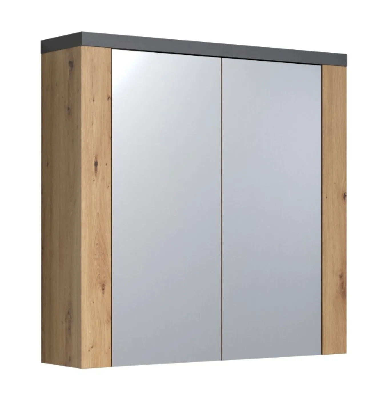 Spiegelschrank Bad Follow | Artisan Eiche / Matera grau