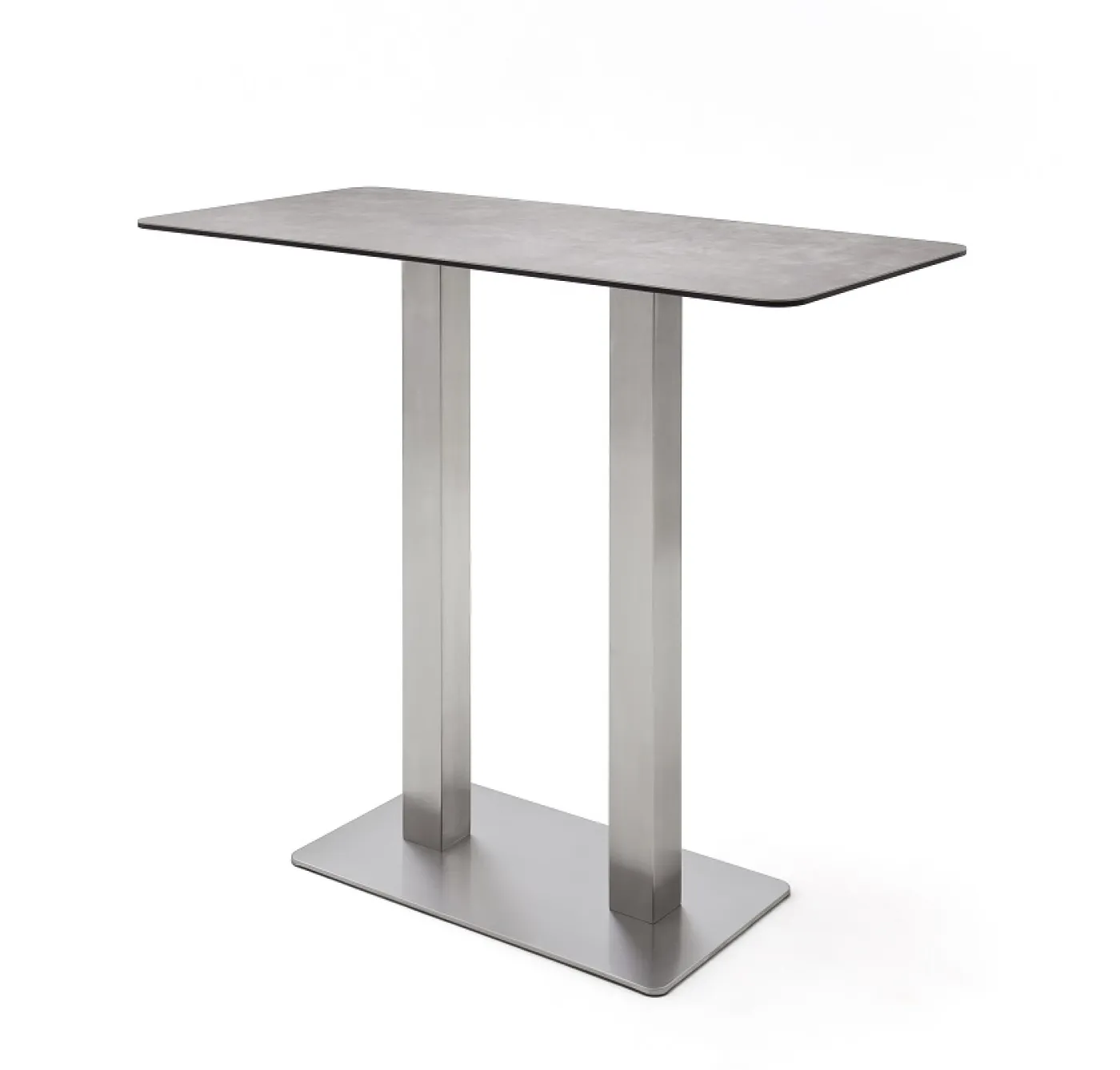 Bartisch Glastisch Zarina 2 | Mokka | 120 x 60