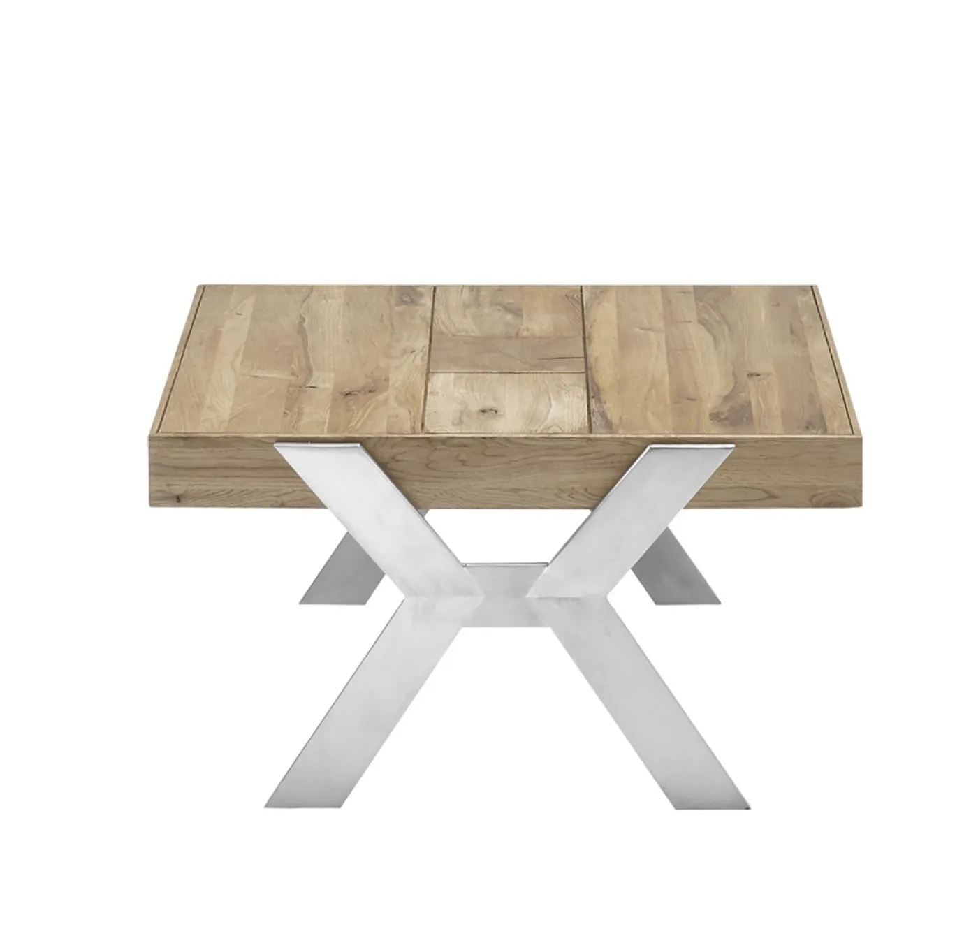 Beistelltisch Burgas | Zerreiche massiv | natur | 65 x 35 x 65 cm