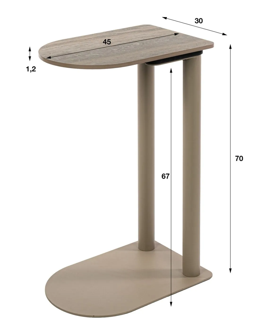 Beistelltisch Hulpe – Ansicht 5