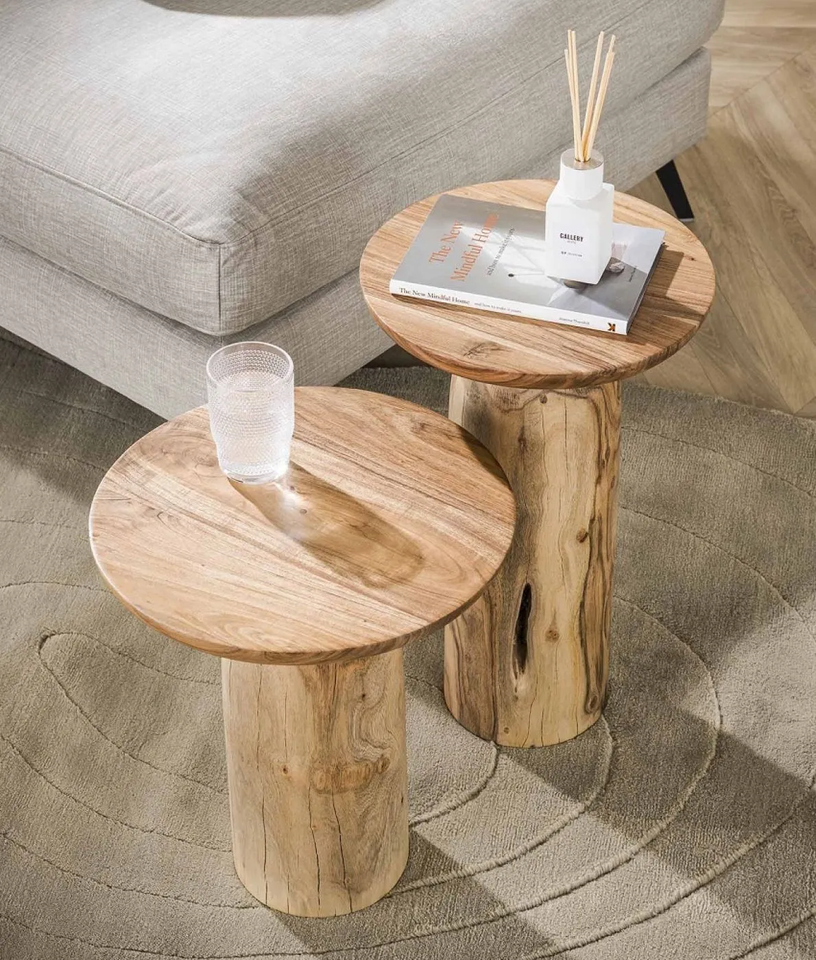 Beistelltisch Soko | Akazie massiv | Natur