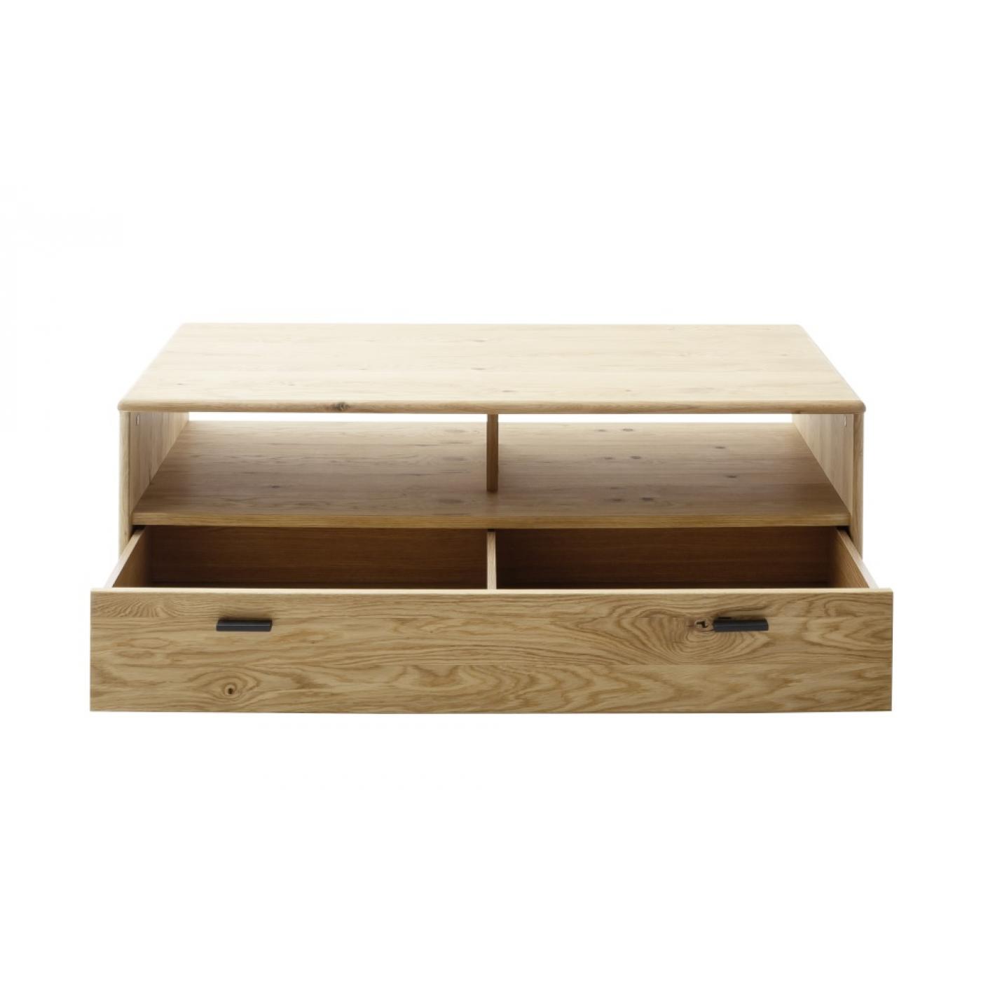 Couchtisch Arezzo | Wildeiche | auf Rollen