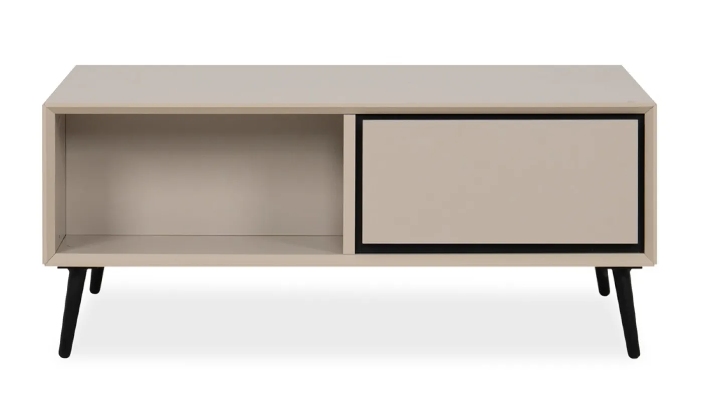 Couchtisch Arona | sand / schwarz