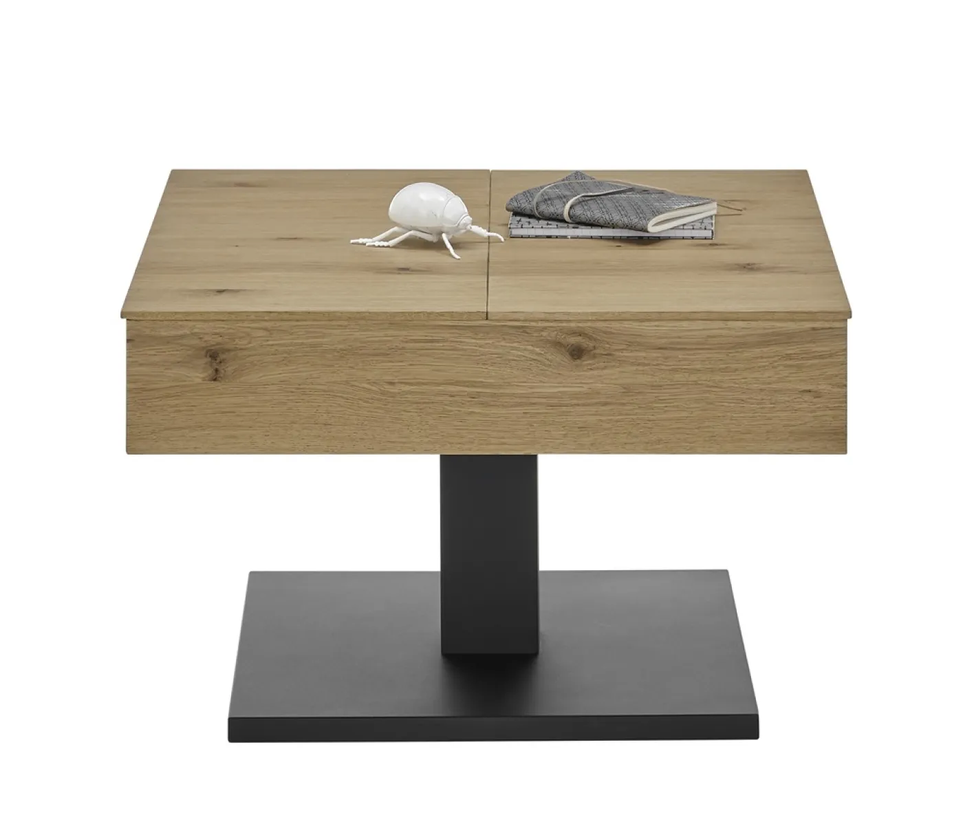 Couchtisch Ashton | 70x45 | Eiche / schwarz
