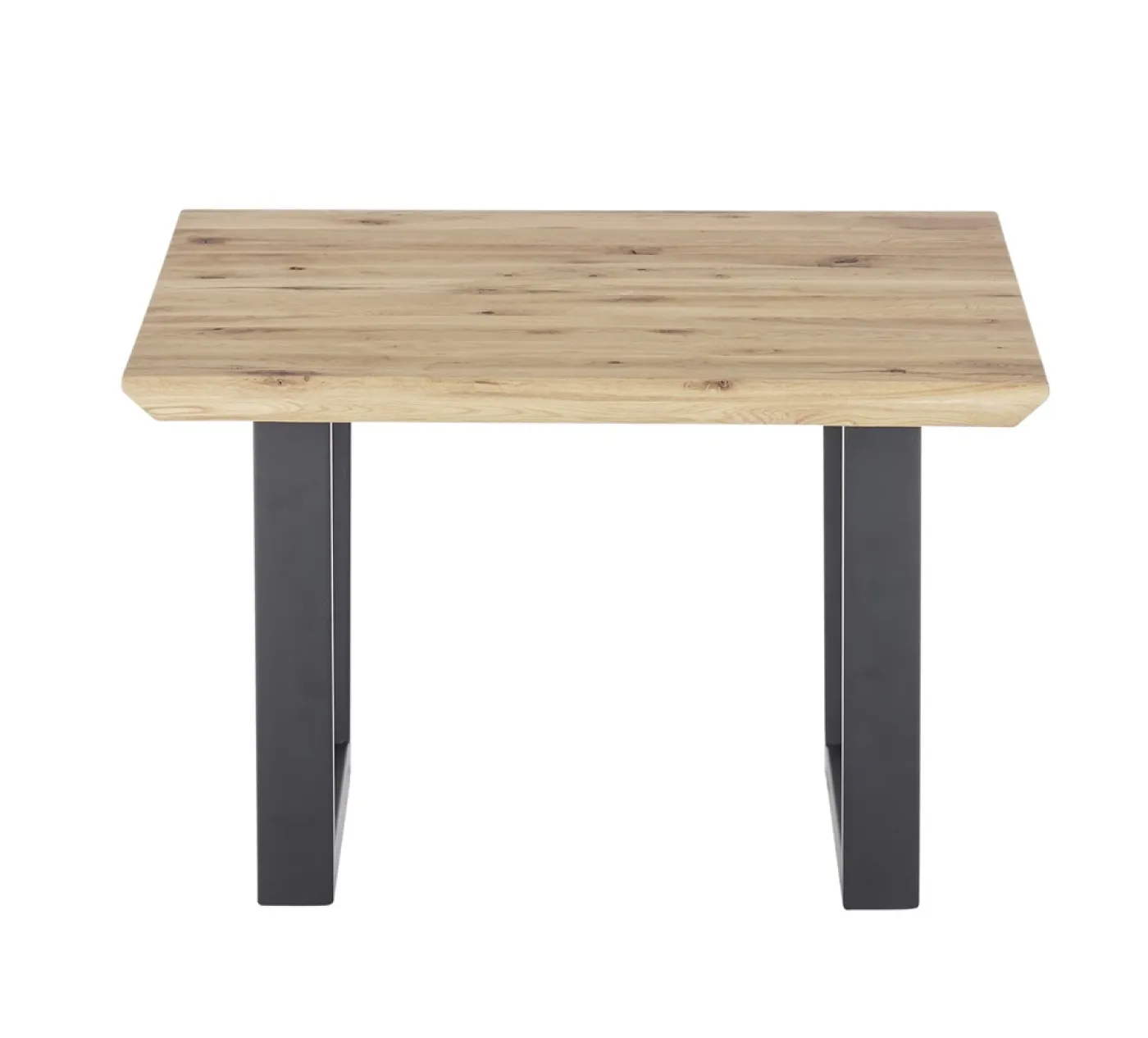 Couchtisch Asola | Eiche | T-Fuß | Eiche / schwarz | 70 cm