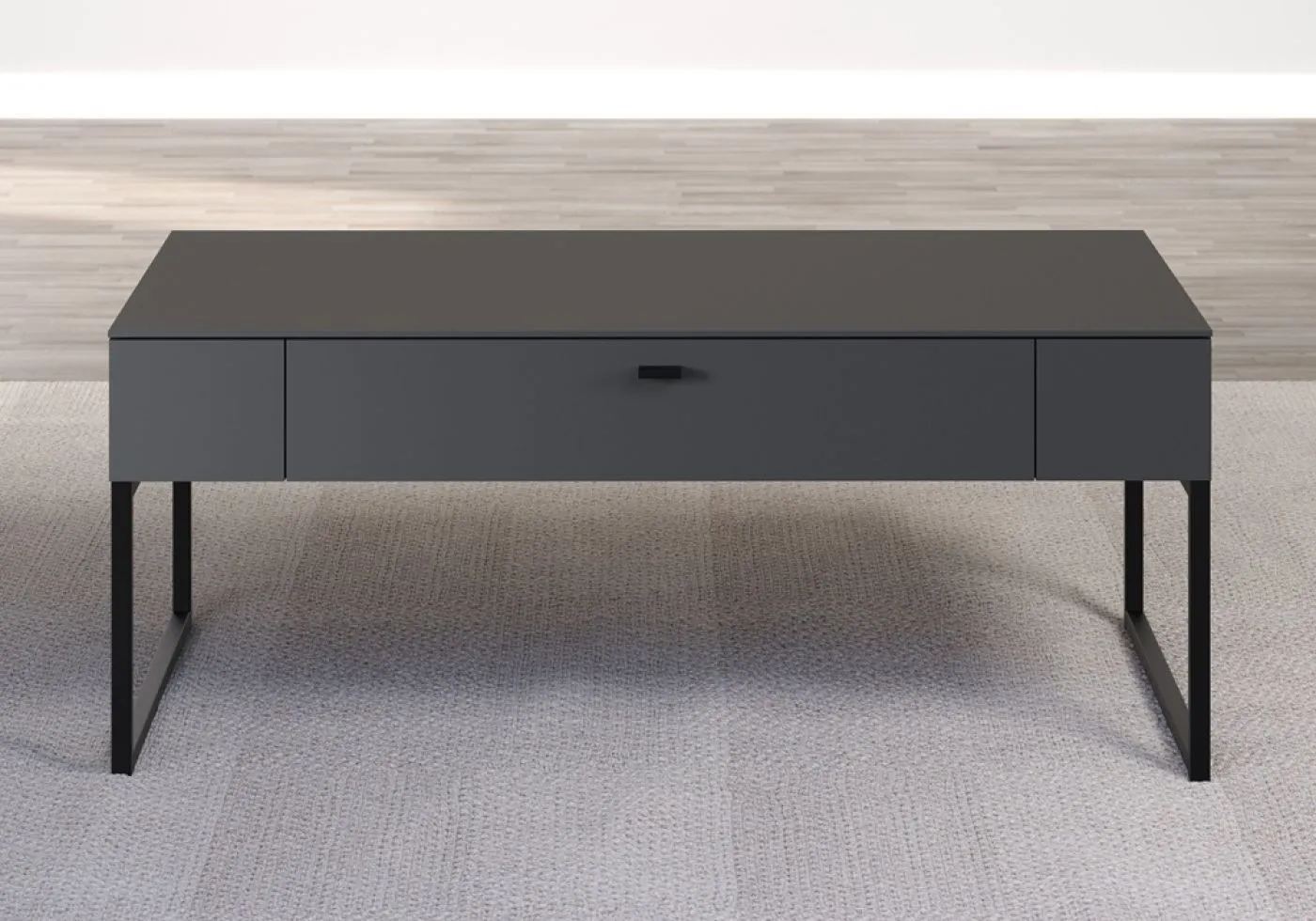 Couchtisch Bellugi, Anthrazit Dekor – Ansicht 3