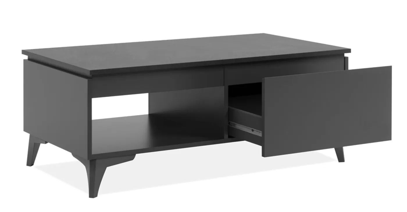 Couchtisch Bertrix | Schiefer dunkel / Anthrazit