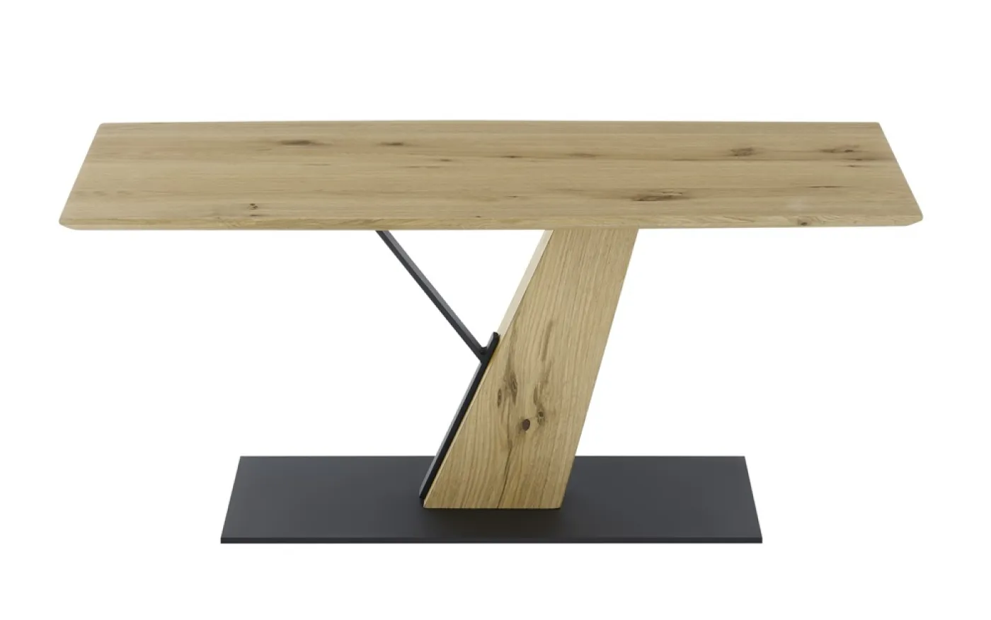 Couchtisch Brescia | Eichefarben / schwarz