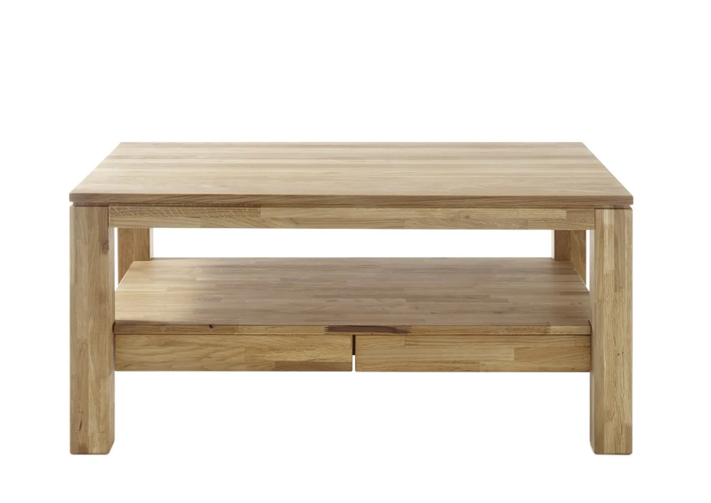 Couchtisch Gordon | Asteiche massiv | mit Schubkästen | 115X70 | Eiche