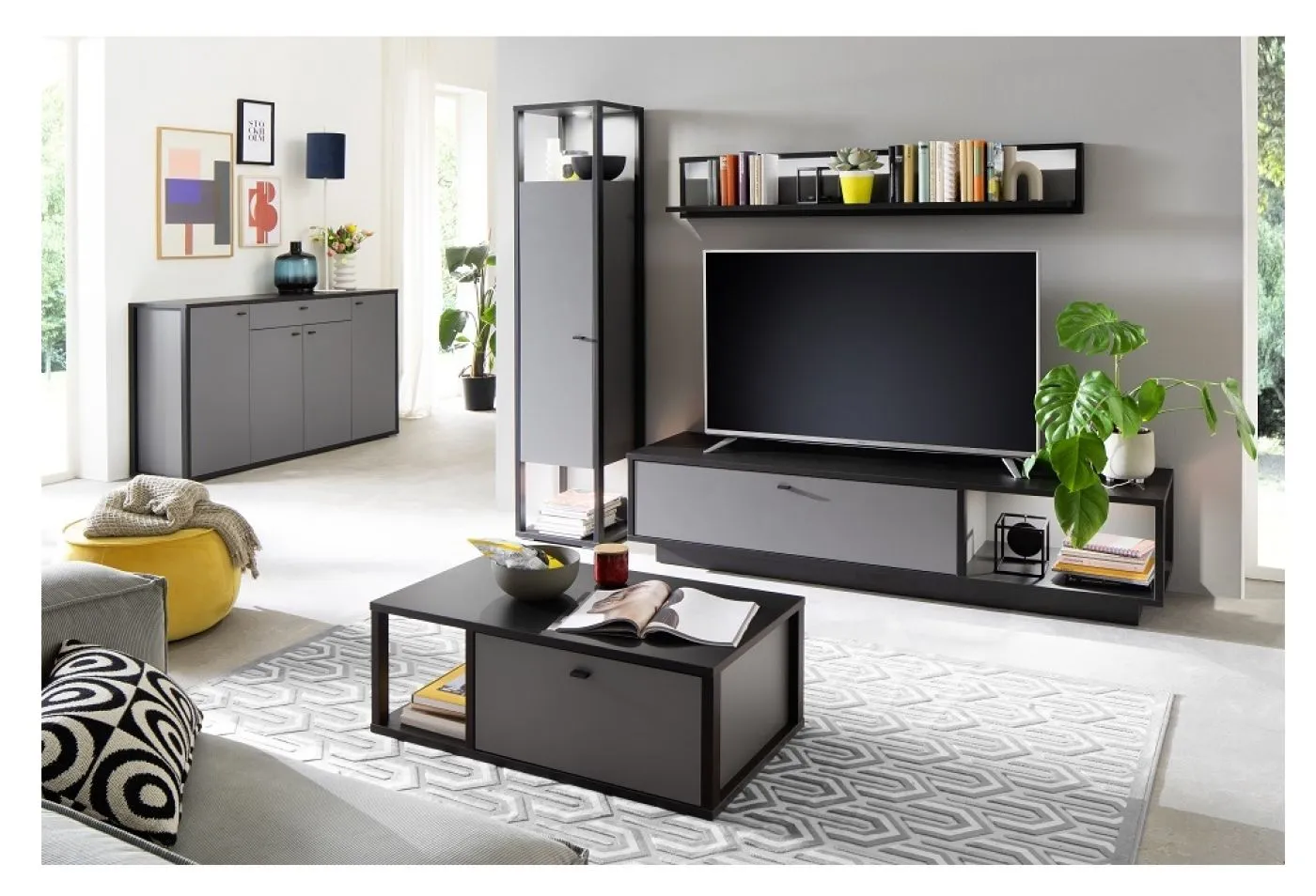 Couchtisch Luxor | Royal Grey / anthrazit