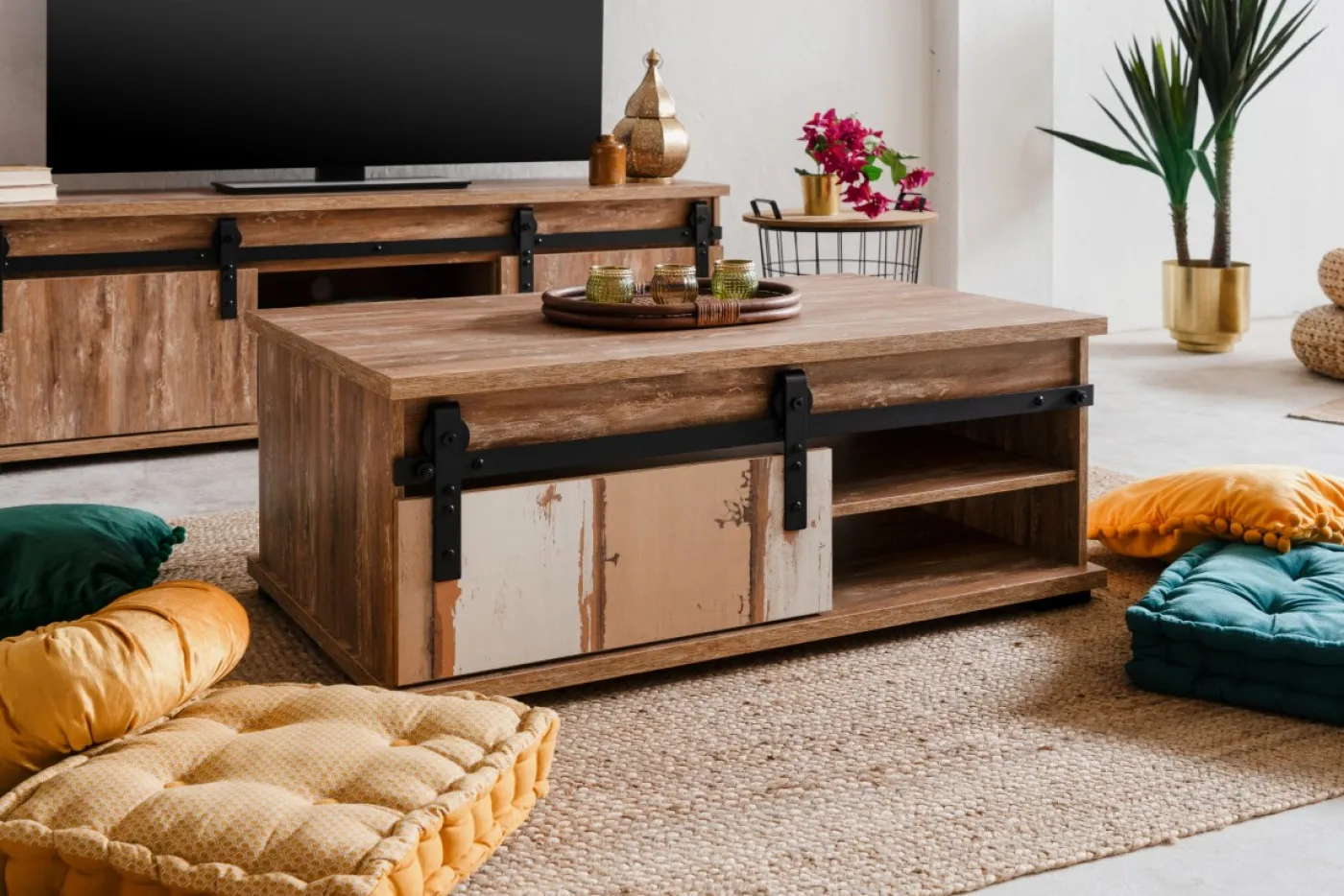 Couchtisch Marrakesch | Valhalla Eiche / Milford Kiefer