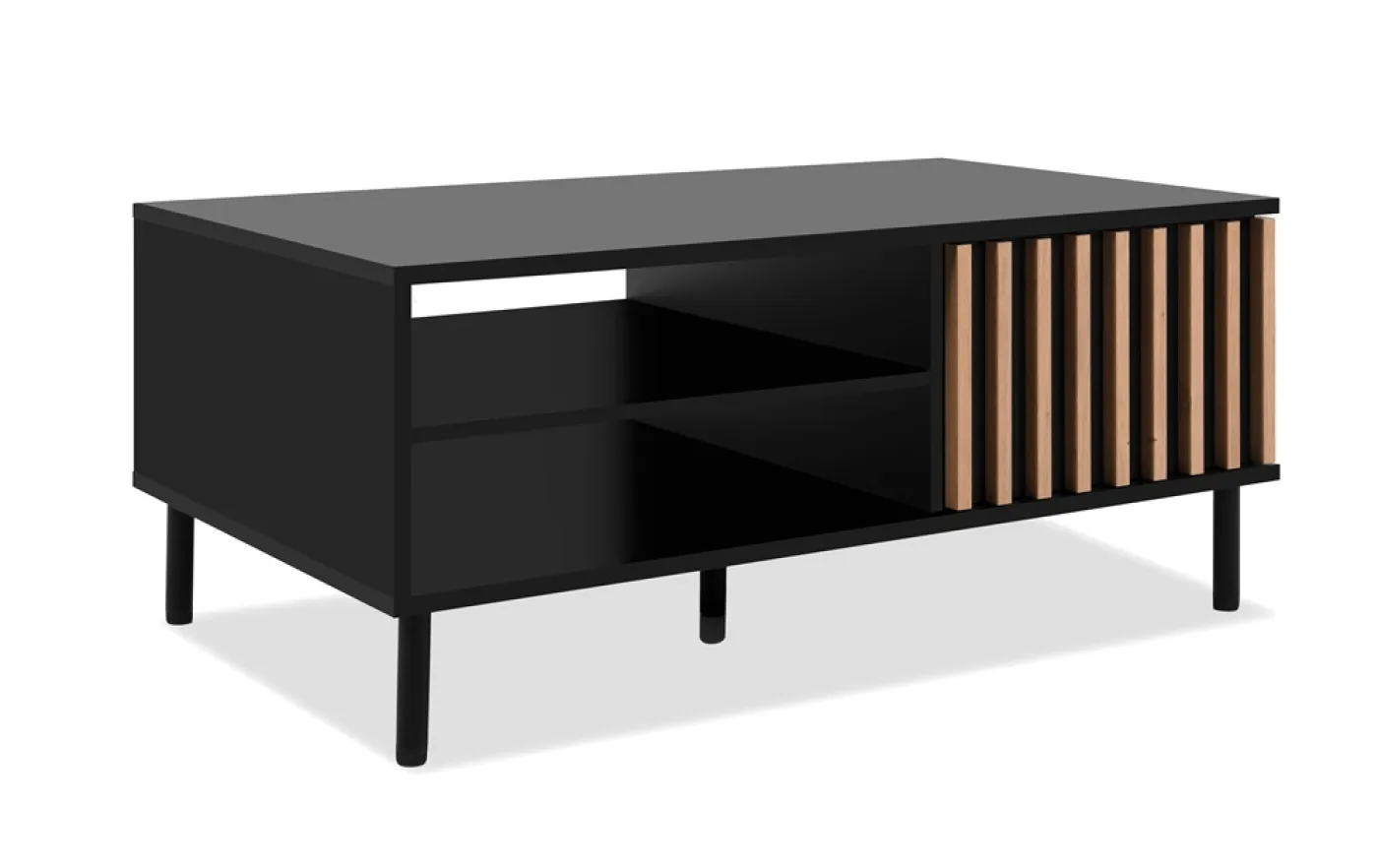 Couchtisch Monza | Artisan Oak / schwarz