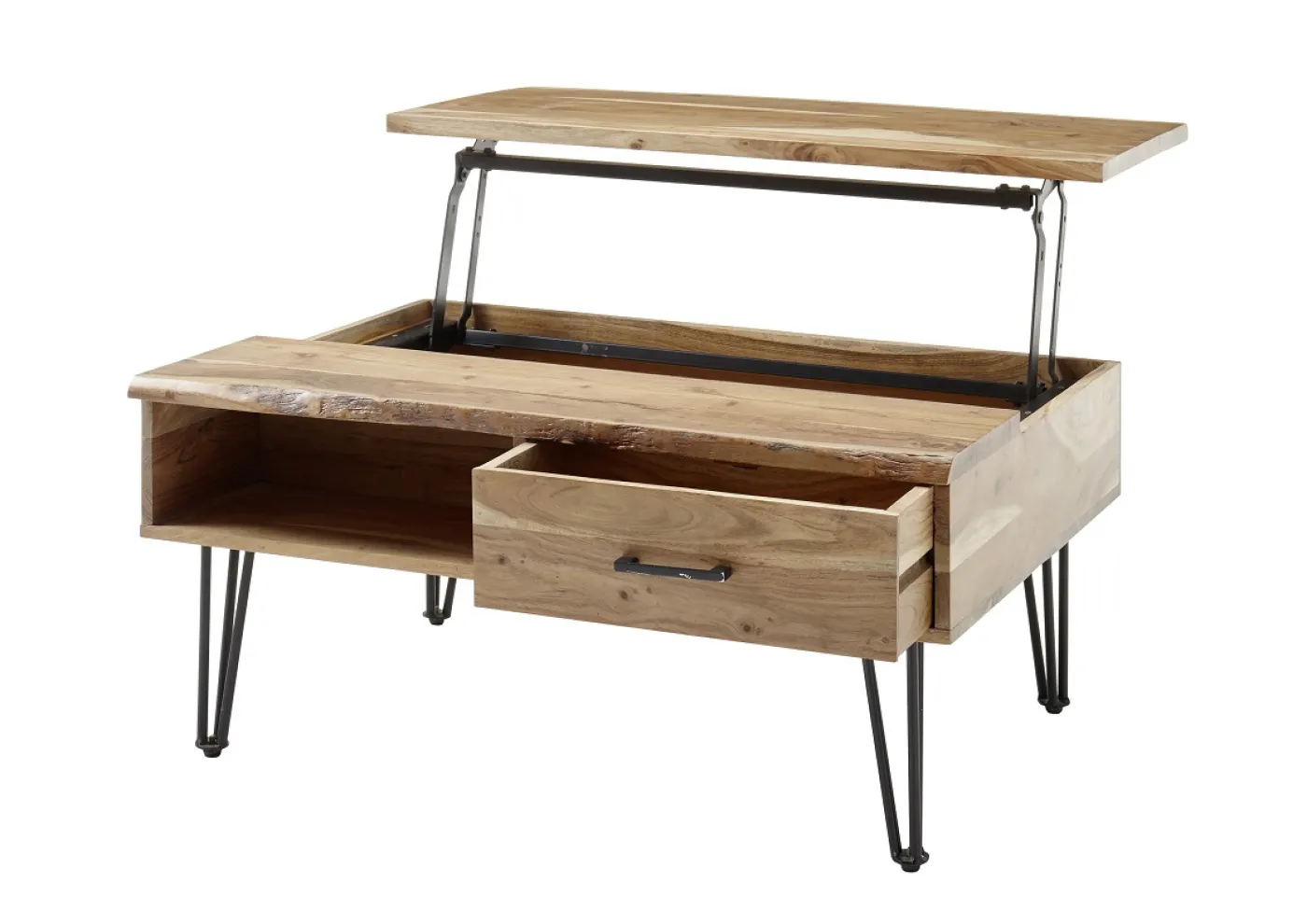 Couchtisch Mustique | Akazie massiv | 110x72 | natur