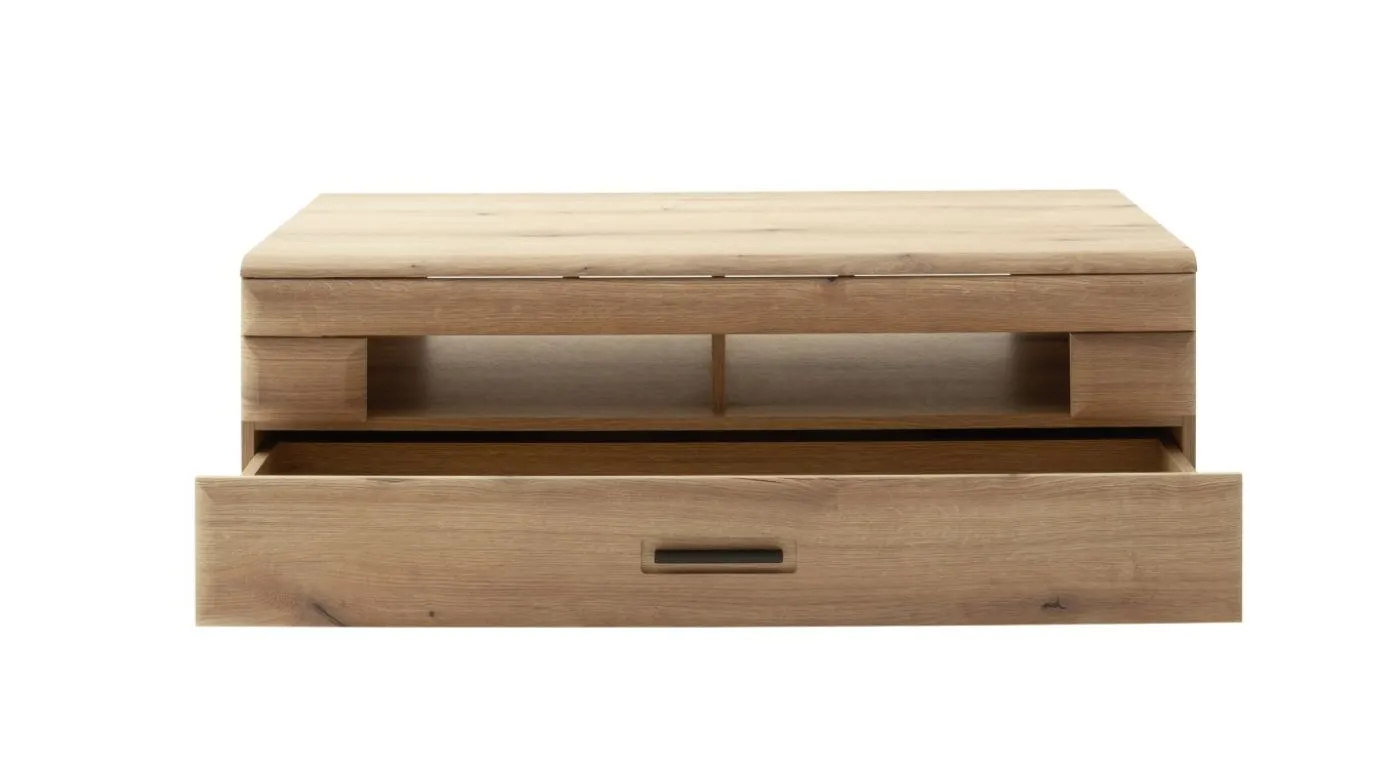 Couchtisch Naxos | auf Rollen | 115x68 | Eiche Evoke