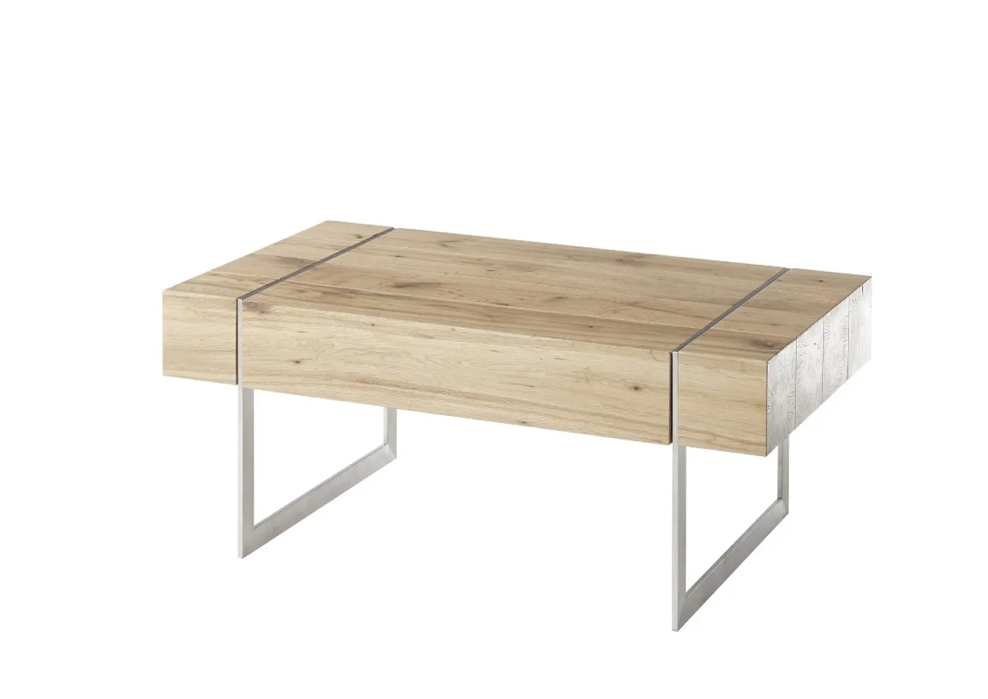 Couchtisch Paphos | Asteiche | mit Schubkasten | 110x70 | Eichefarben