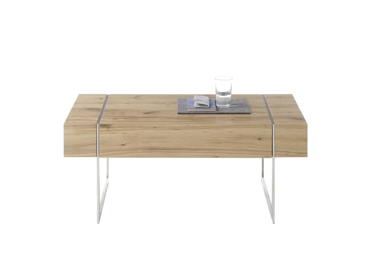 Couchtisch Paphos | Asteiche | mit Schubkasten | 110x70 | Eichefarben