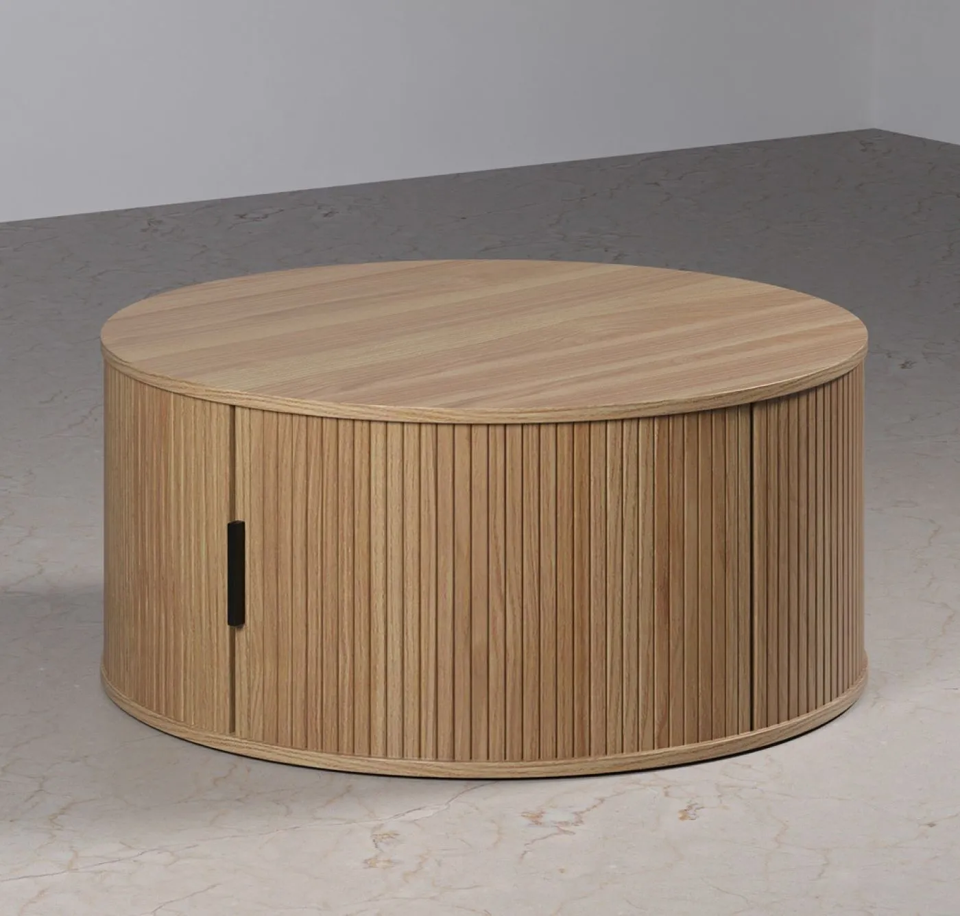 Couchtisch Ronin | Eiche | rund