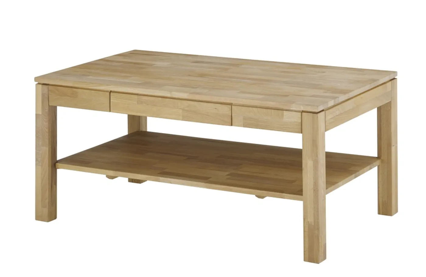 Couchtisch Salem | Kernbuche massiv | mit Schubkasten | 115X70