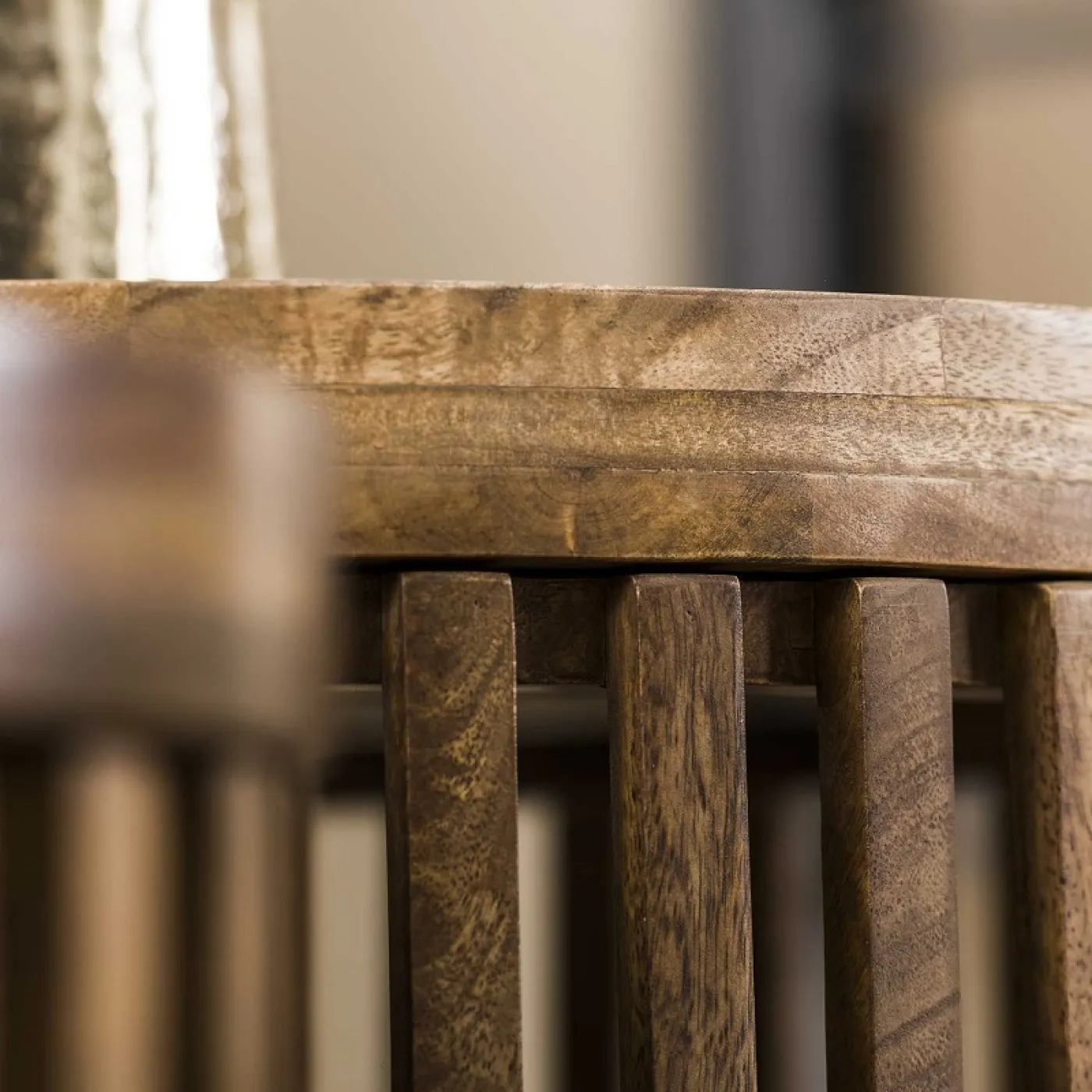 Couchtisch Set Dwina 2-teilig | Ø58/Ø65 | Mangoholz