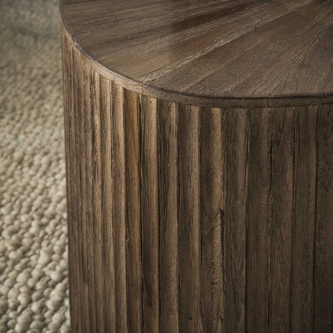 Couchtisch set Luck 2 | 2-teilig | Teakholz massiv | Espresso