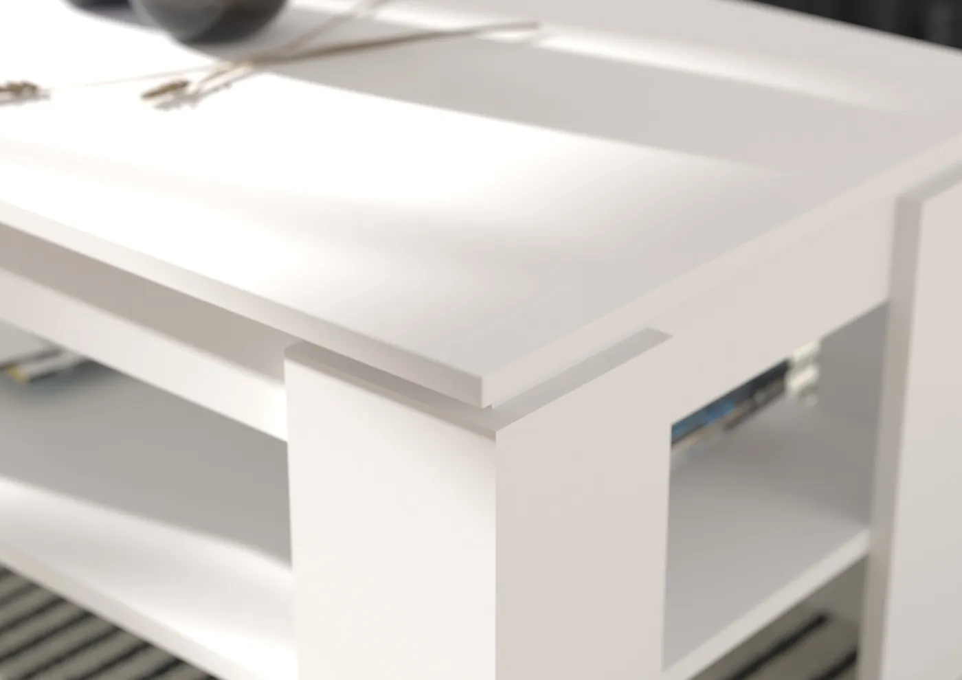 Couchtisch Titan | Wohnzimmertisch | weiß