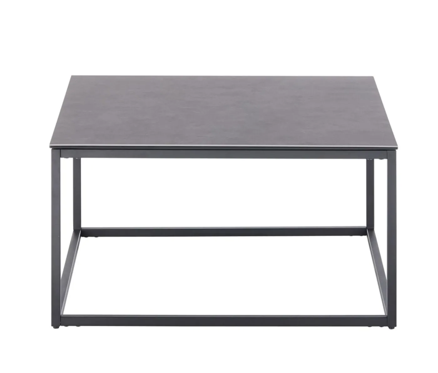 Couchtisch Varna | anthrazit / schwarz |75x40x75