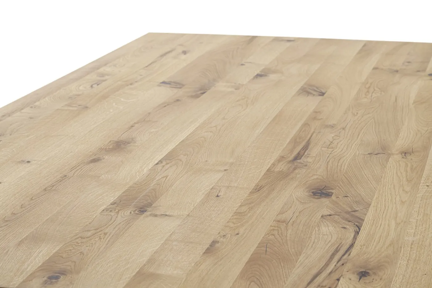 Esstisch Ausziehtisch Barletta | Wildeiche massiv | 180 (280)x100