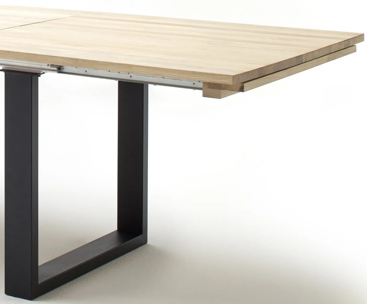 Esstisch Ausziehtisch Dayton | Eiche Bianco massiv | 220 x 100 cm