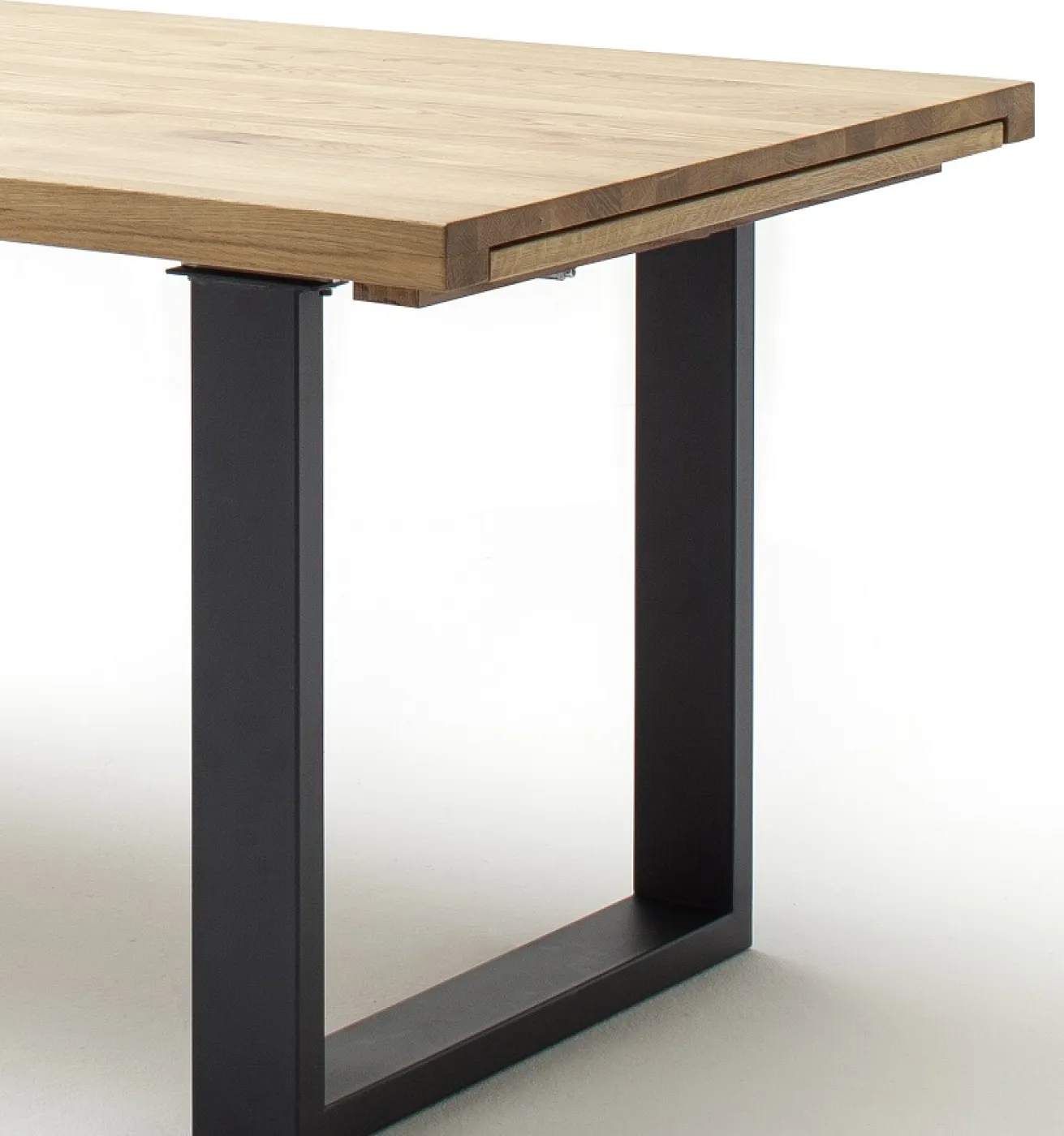 Esstisch Ausziehtisch Dayton | Wildeiche massiv | 180/200/220 x 100 | verschiedene Größen