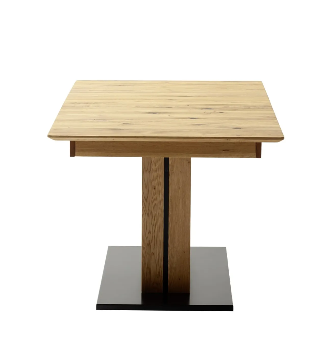 Esstisch Ausziehtisch Morena mit V-Fuß | Balkeneiche massiv | 180(230) x 77 x 90 cm