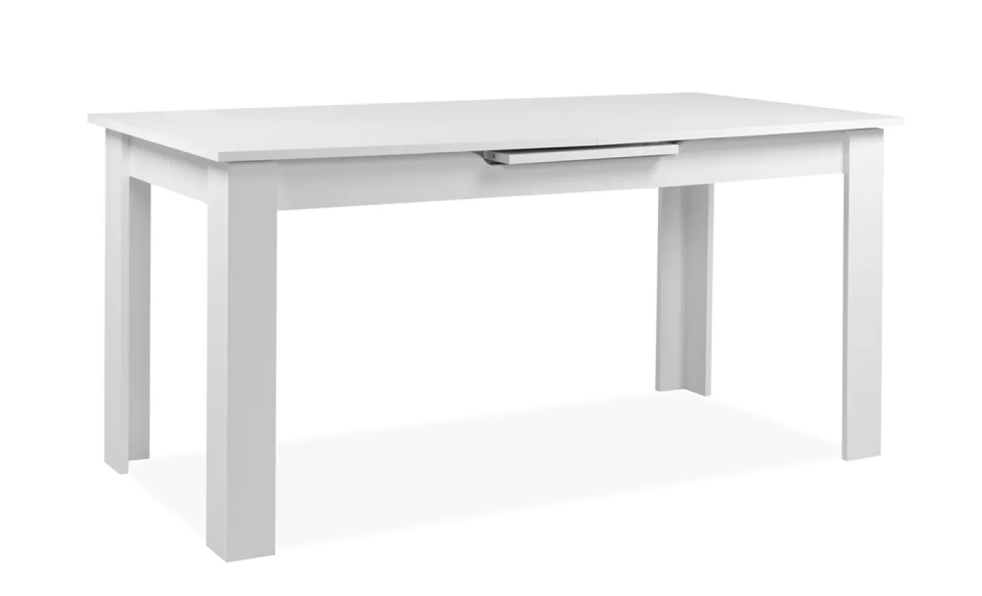 Esstisch Birmingham | Ausziehtisch | weiß | 160 (200) x 75 x 80 cm
