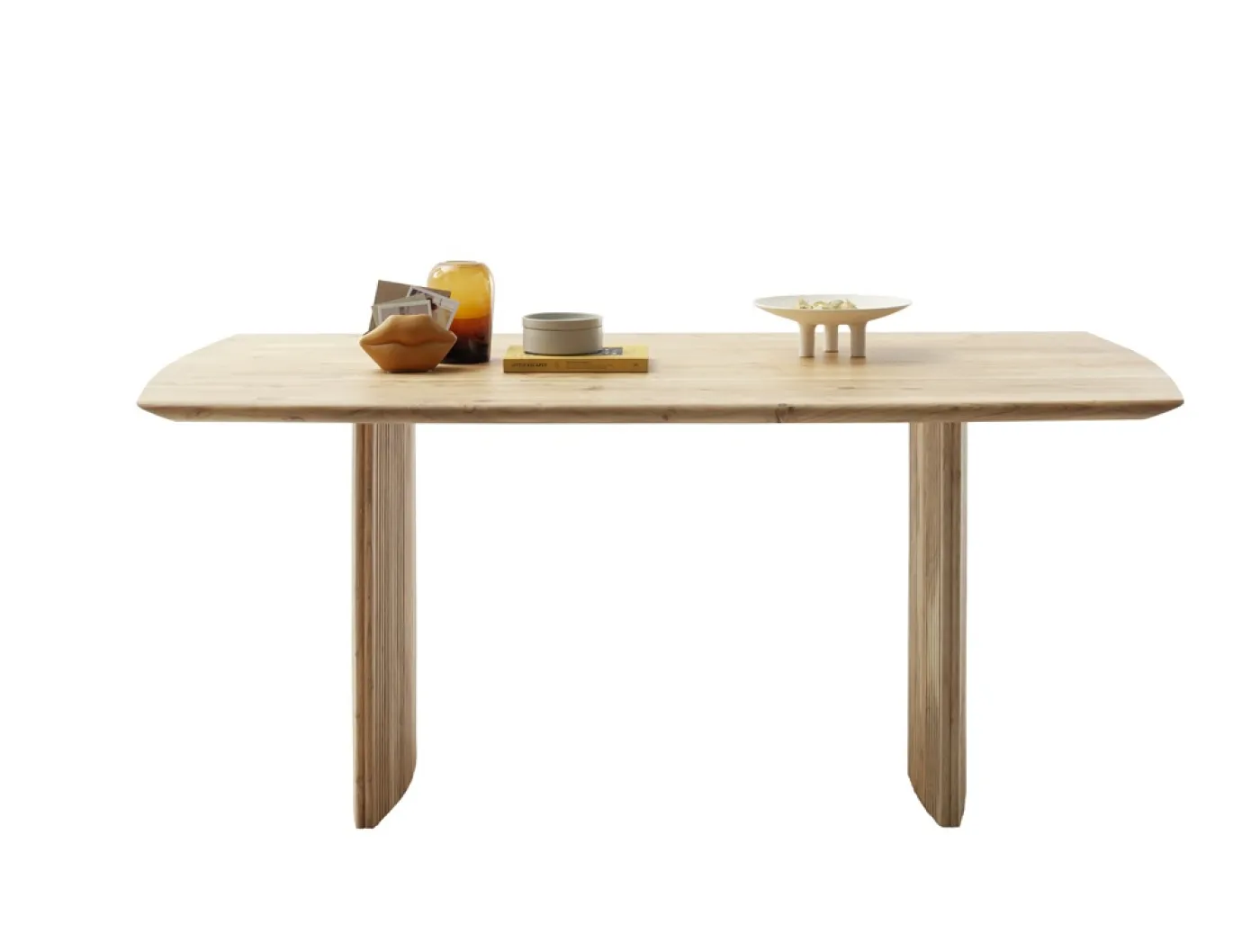 Esstisch Brisco | Akazie massiv | Bootsform | 200 x 100