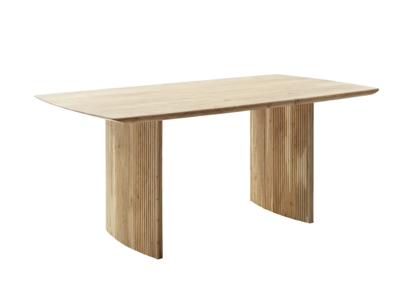 Esstisch Brisco | Akazie massiv | Bootsform | 200 x 100