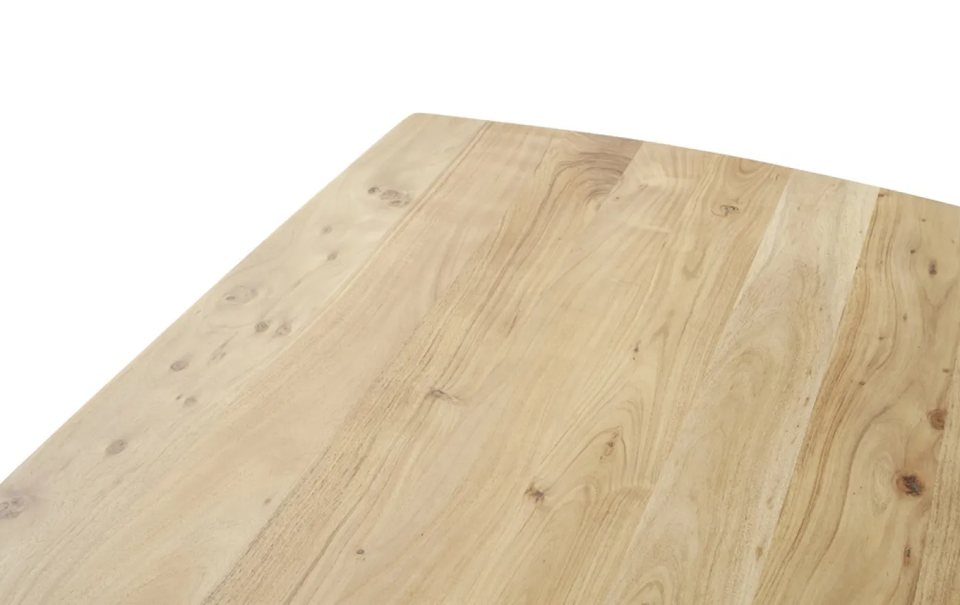 Esstisch Brisco | Akazie massiv | Bootsform | 220 x 100