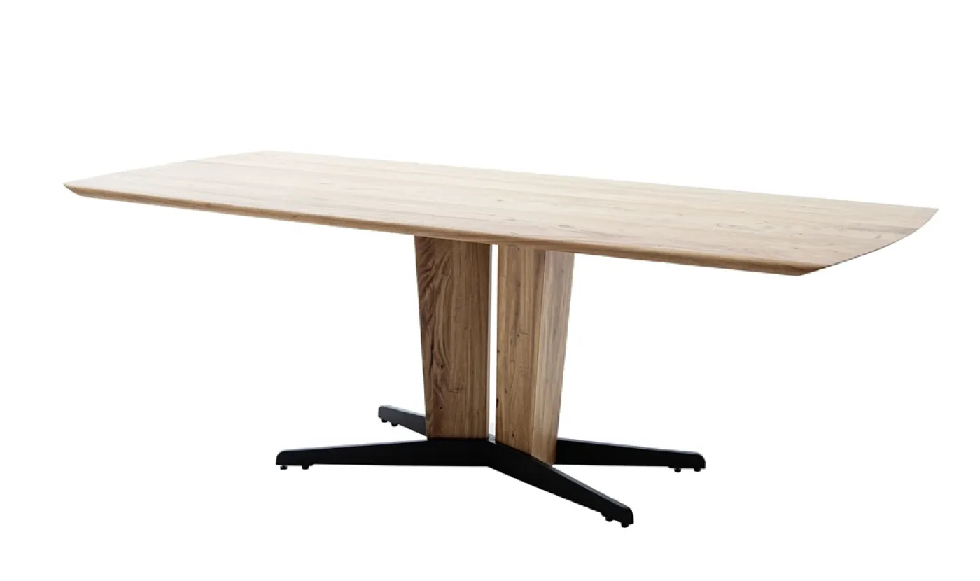 Esstisch Creston | Akazie massiv | 180 x 77 x 100 cm