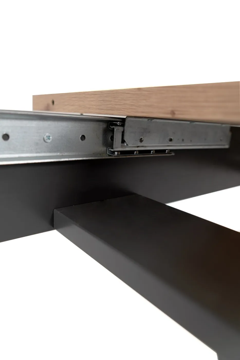 Esstisch Denver | Ausziehtisch | Sonoma Eiche / anthrazit | Industrial Look | 160(200) x 90