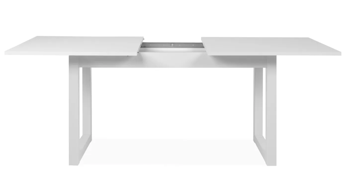 Esstisch Denver | Ausziehtisch | weiß | 160(200) x 90
