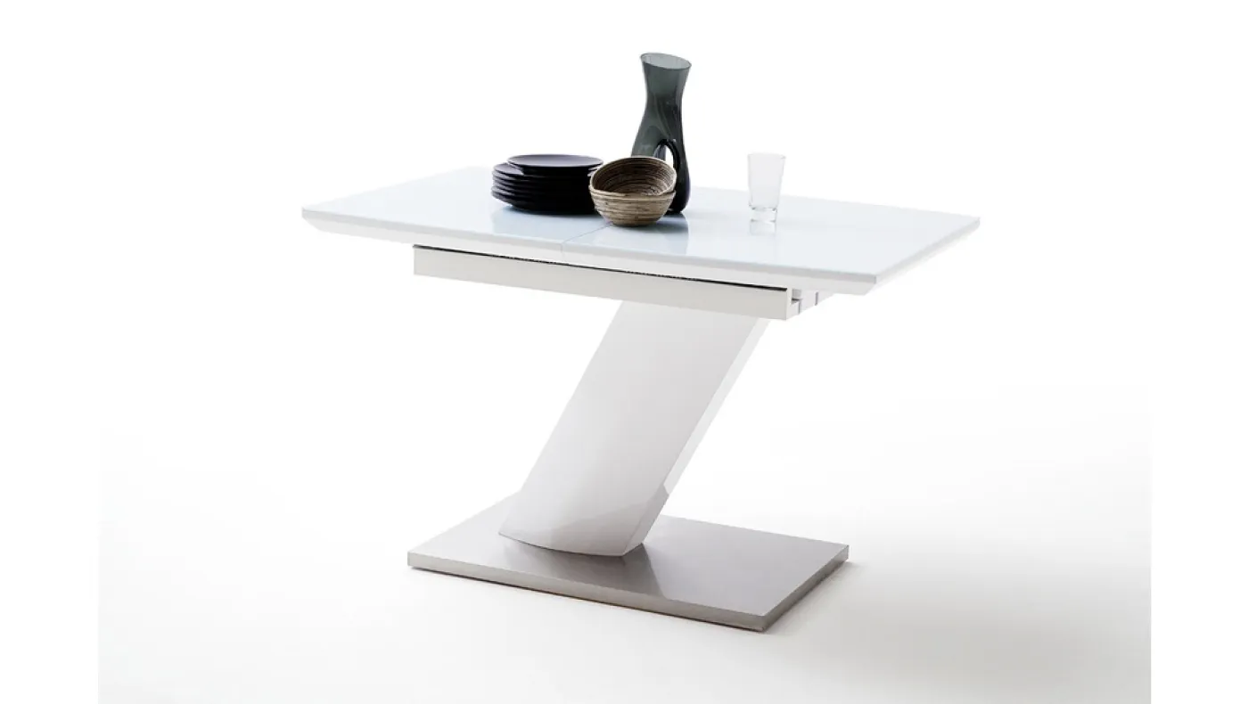 Esstisch Glastisch Galina | ausziehbar | 120(160) x 80 cm