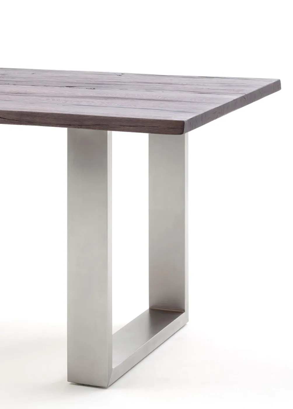 Esstisch Kufentisch Matras | Eiche verwittert massiv | 240 x 100 cm